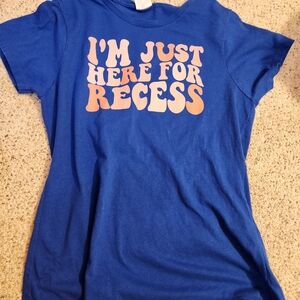 Blue Graphic Tee - Short Sleeve